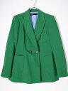 ZARA WOMANザラウーマン レディース ダブルブレストジャケット【LJKA73549】【グリーン】【M】【中古】【沖縄.離島以外 送料無料】【DM231212】