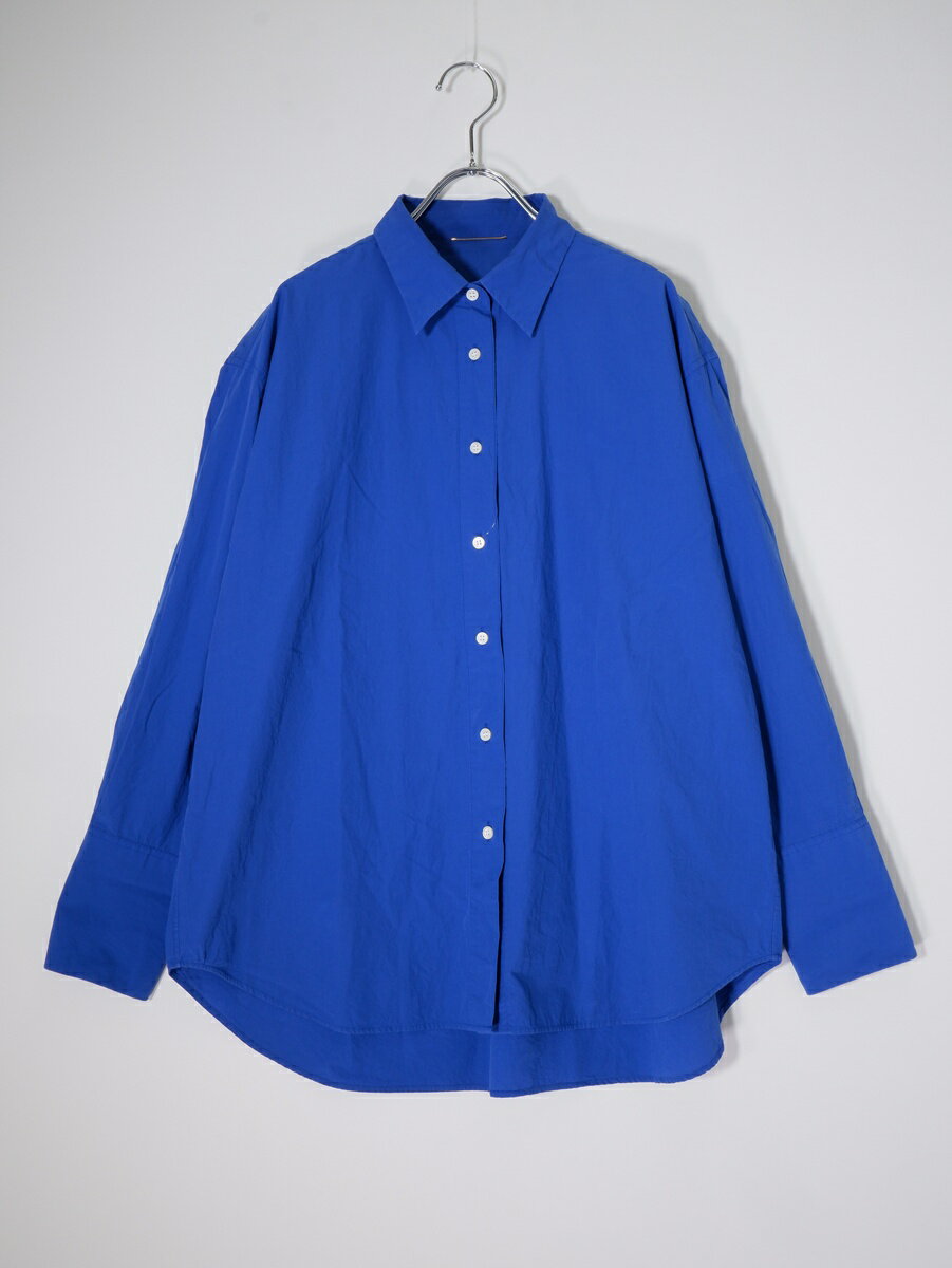 Rakuten - L'Appartementアパルトモン 2024SS FAbRICA TESSUTI Standard Shirt シャツ【LSHA82249】【ブルー】【フリー】【中古】【沖縄.離島以外 送料無料】【DM260602】