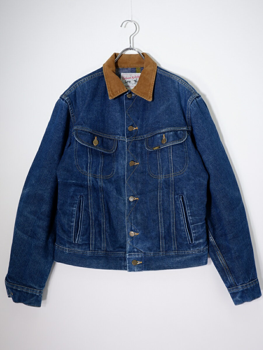 LEEリー ヴィンテージ品 1980’s 221-2641 STORM RIDERブランケット ストームライダー デニムジャケットGジャン【MJKA81149】【インディゴ】【40LONG】【中古】【沖縄.離島以外 送料無料】【DM260310】