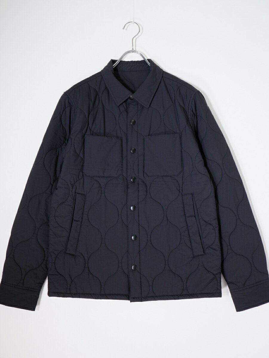 Rakuten - SOPHNET.ソフネット RIP STOP NYLON PADDED SHIRT BLOUSONリップストップ中綿キルティングジャケット【MJKA82049】【ブラック】【S】【中古】【沖縄.離島以外 送料無料】【DM260526】
