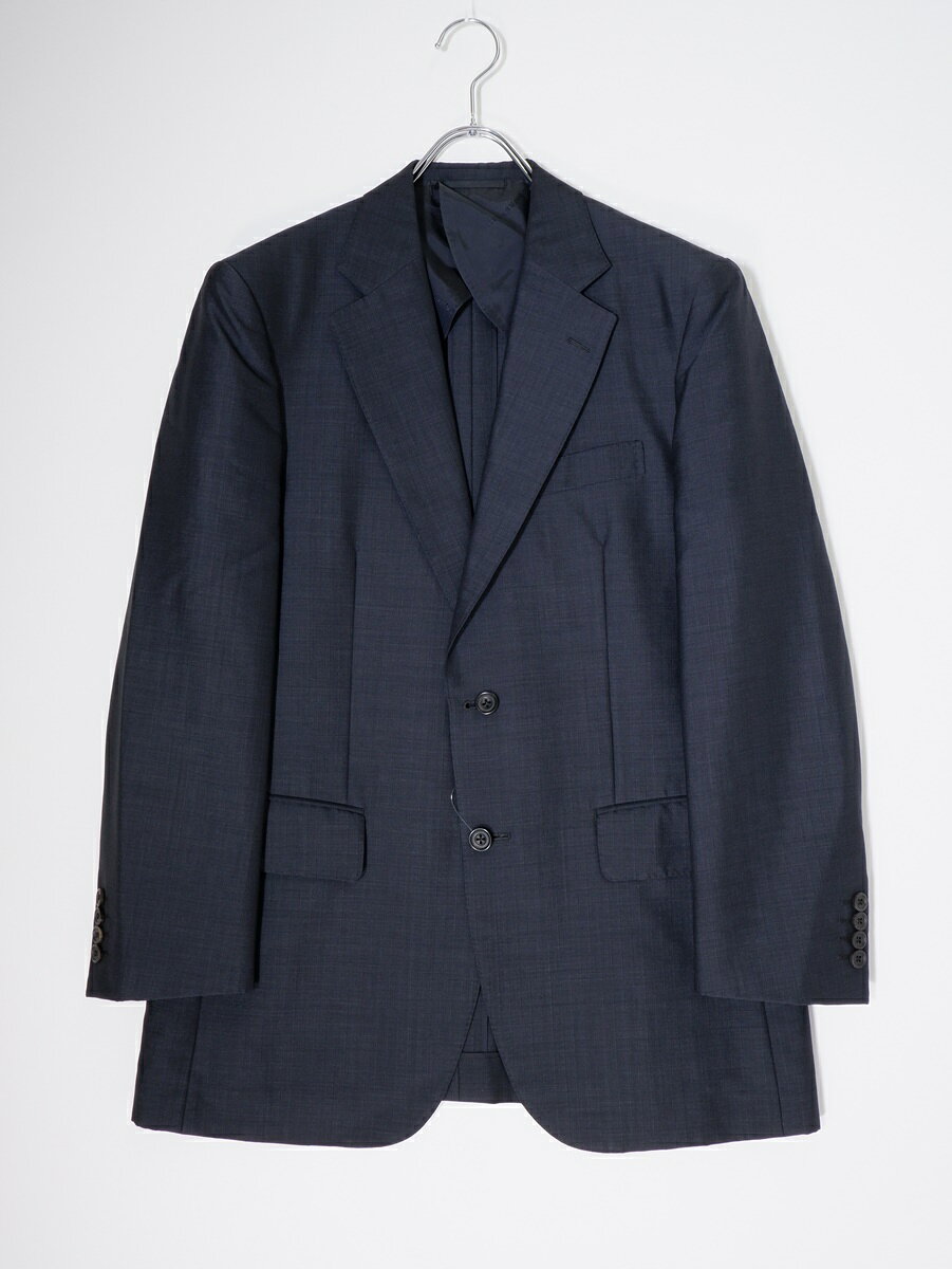 BURBERRY LONDONバーバリー ロンドン 日本製 上質羊毛ウールモヘヤシルク サマースーツセットアップ 2Bジャケット filt-10061070 ブランド古着の買取販売 渋谷FILT サンプル画像2