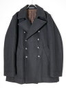 PS PAUL SMITHポールスミス ウールカシミヤ メタル刻印ボタンナポレオンPコート【MCTA73050】【ブラック】【L】【中古】【沖縄.離島以外 送料無料】【DM231107】(4)