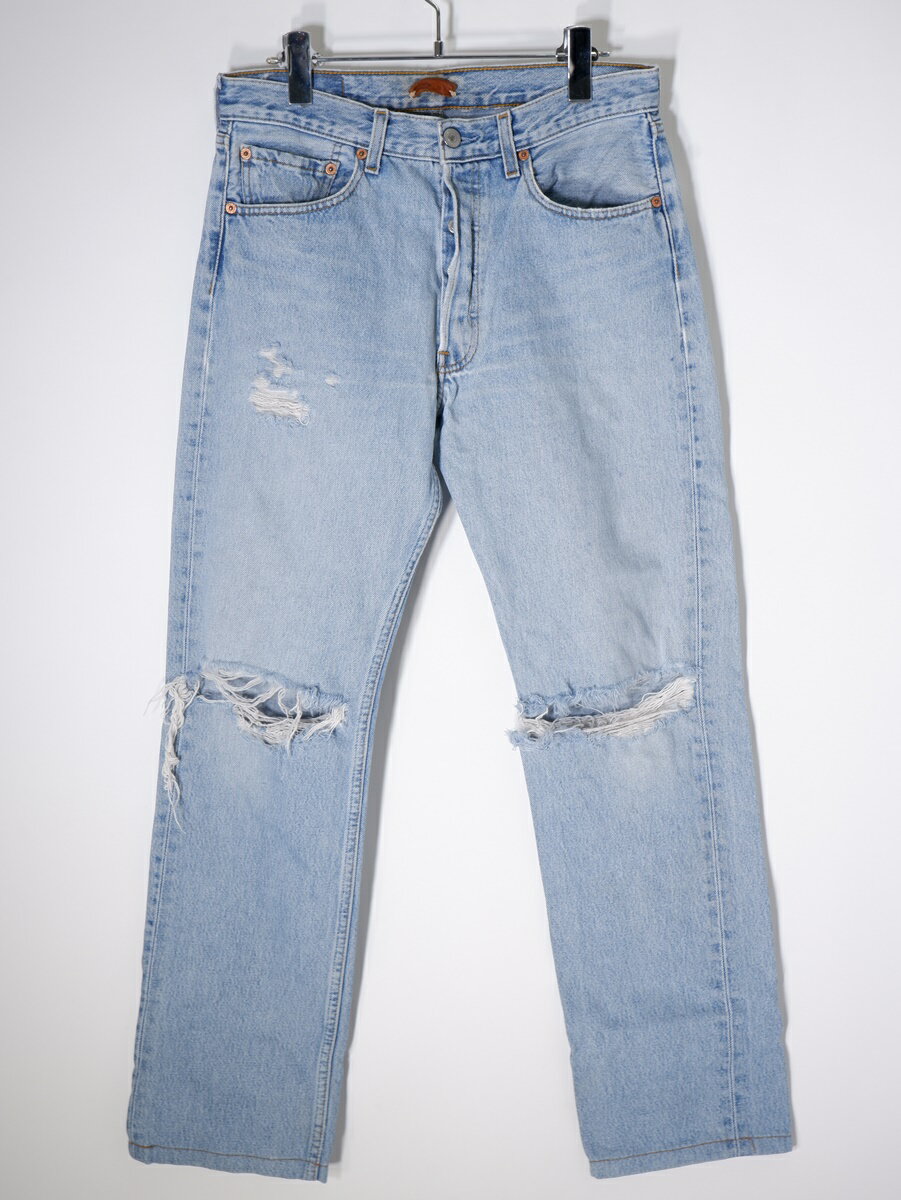 B SIDESビーサイド AP STUDIO(アパルトモンL'Appartement)購入リメイクデニム【LDNA67352】【ライトインディゴ】【W31】【中古】【2点以上同時購入で送料無料】【DM220222】のサムネイル