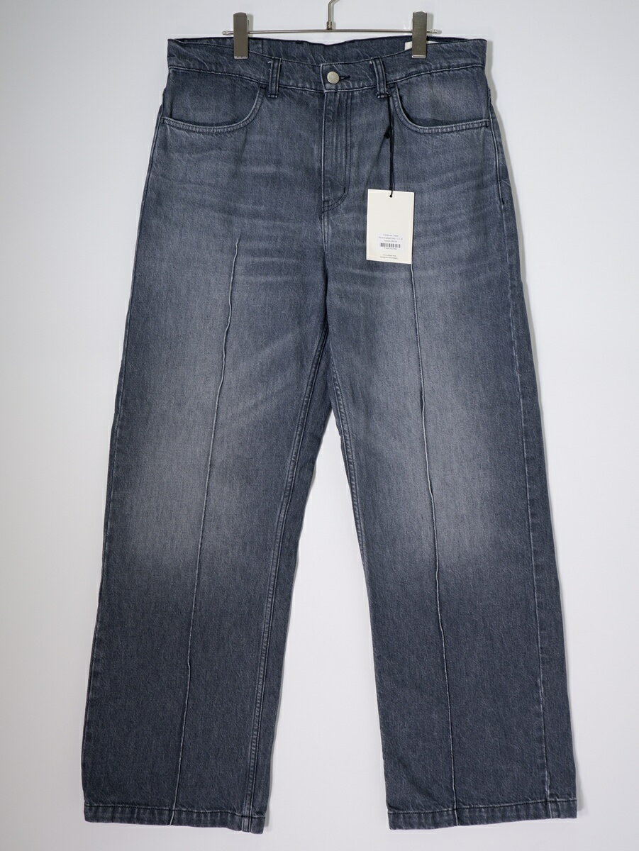Rakuten - mfpenエムエフペン 2025AW Ceremony Jeans M325-056 Washed slatセレモニージーンズ ブラックデニム【MDNA81155】【グレー】【L】【未使用】【沖縄.離島以外 送料無料】【DM260310】