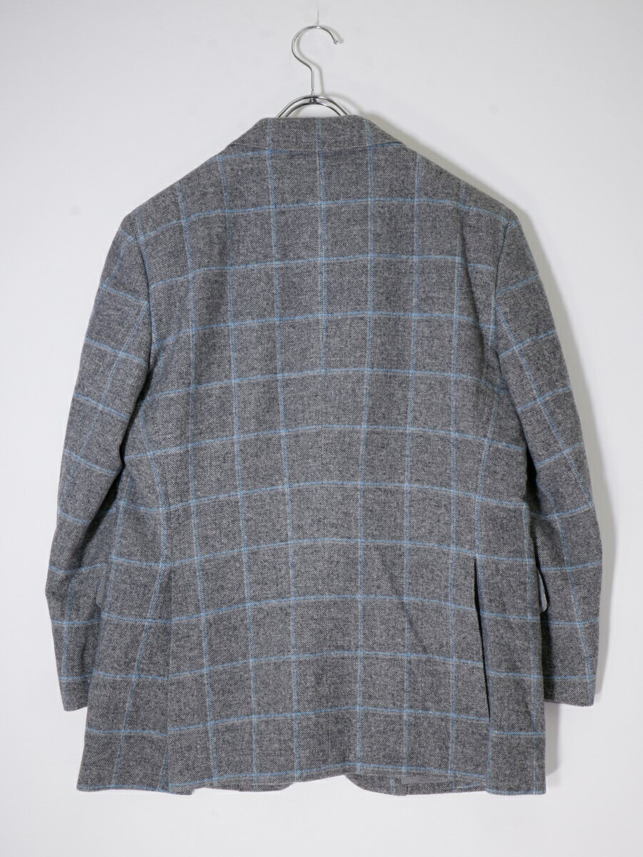 BURBERRY LONDONバーバリー ロンドン 日本製 高級羊毛ウールカシミヤ ウインドウペンチェック2Bテーラードジャケッ filt-10059293 ブランド古着の買取販売 渋谷FILT サンプル画像2