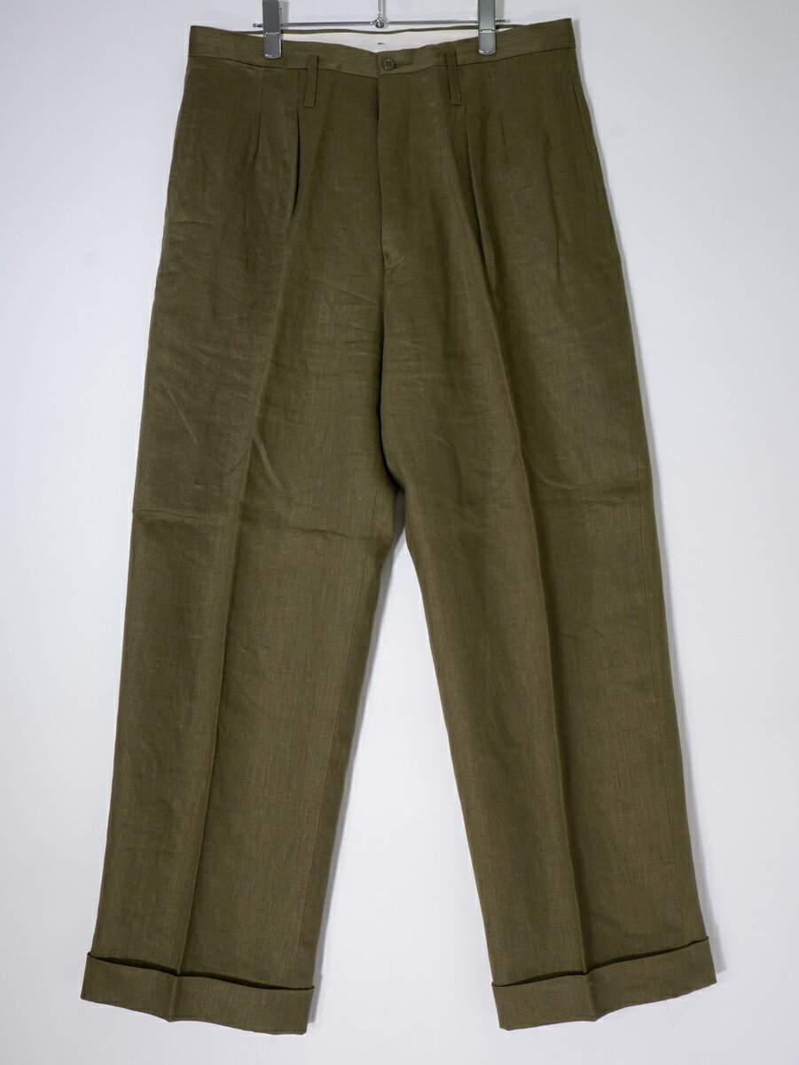 Atlast&co リネンスラックスsize:30