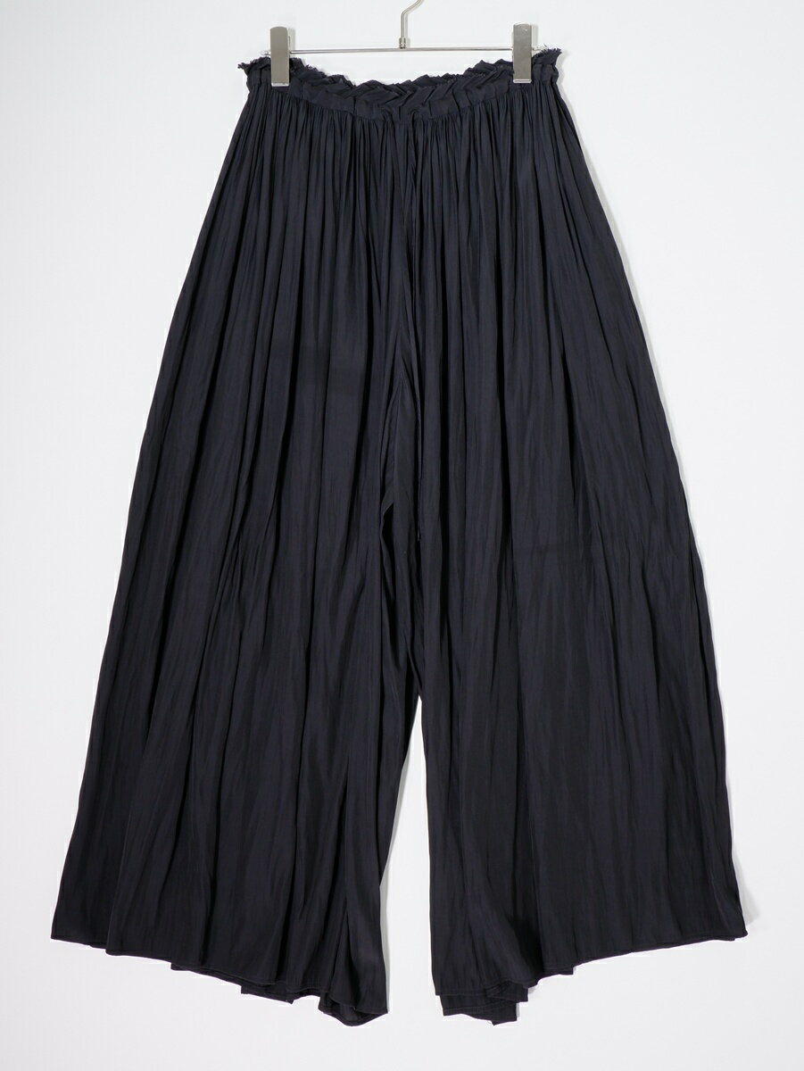 【楽天スーパーSALE期間中ポイント5倍!】AP STUDIOエーピー ストゥディオL'Appartementアパルトモン ボリュームパンツ【LPTA80556】【ブラック】【36】【中古】【沖縄.離島以外 送料無料】【DM251230】