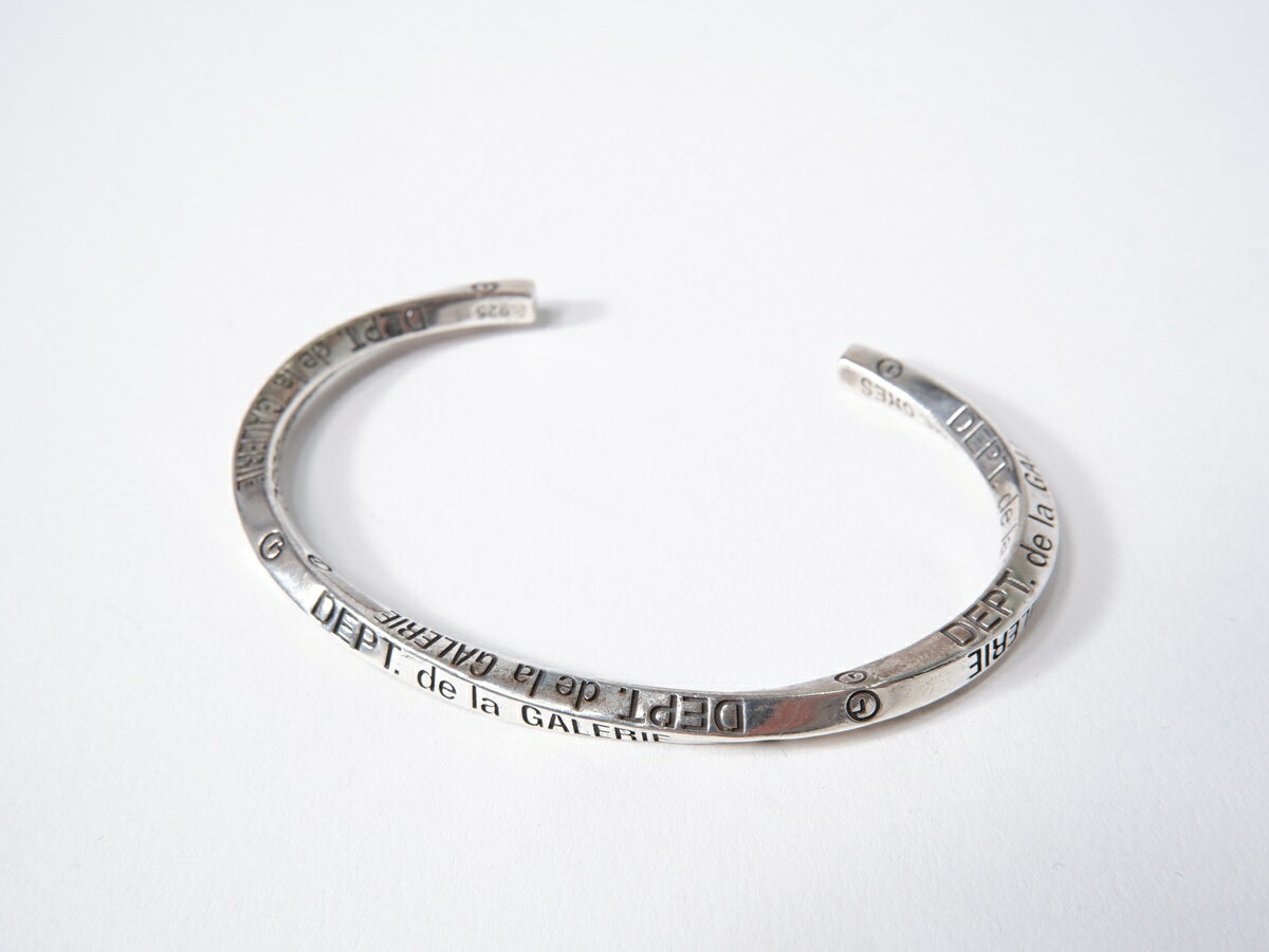 Rakuten - GALLERY DEPT.ギャラリーデプト ×LONE ONESロンワンズ INFINITY CUFFシルバー925 バングル ブレスレット【MACA82057】【シルバー】【M】【中古】【沖縄.離島以外 送料無料】【DM260519】
