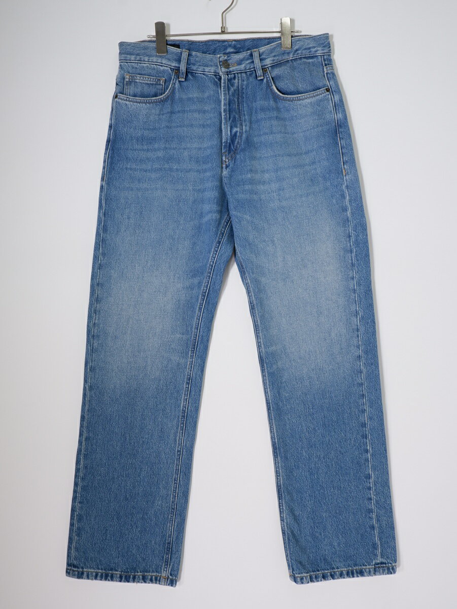 Rakuten - 【楽天スーパーSALE期間中ポイント5倍!】Massimo Duttiマッシモドゥッティ 0405/142 Straight-leg jeansmメンズ ストレート レッグ ジーンズ デニム【MDNA81157】【Medium Blue】【31】【中古】【沖縄.離島以外 送料無料】【DM260310】