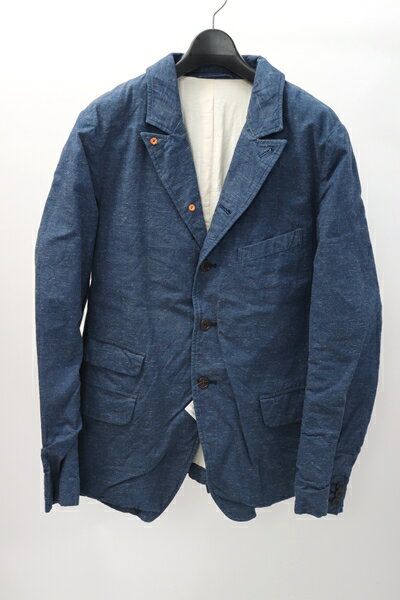 A VONTADEアボンタージ Old Potter Jacketシャンブレーデニムオールドポッタージャケット【MJKA59957】【Dk Blue】【M】【中古】【沖縄.離島以外 送料無料】【DM200509】