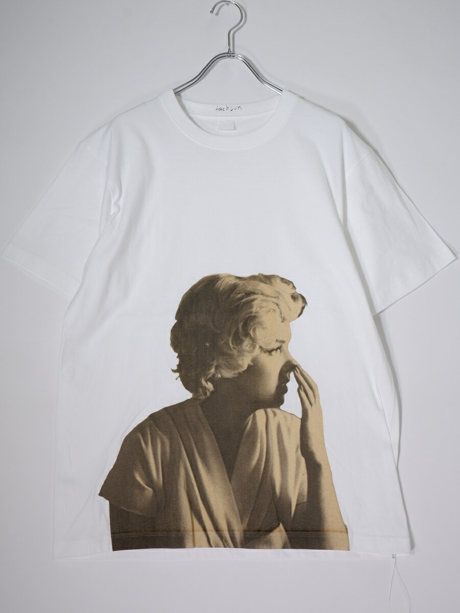 Rakuten - JACKSON MATISSEジャクソンマティス 2026SS Marilyn Monroe 2-Color PhotoマリリンモンローTシャツ新品【MTSA81957】【ホワイト|ベージュ】【L】【未使用】【沖縄.離島以外 送料無料】【DM260507】