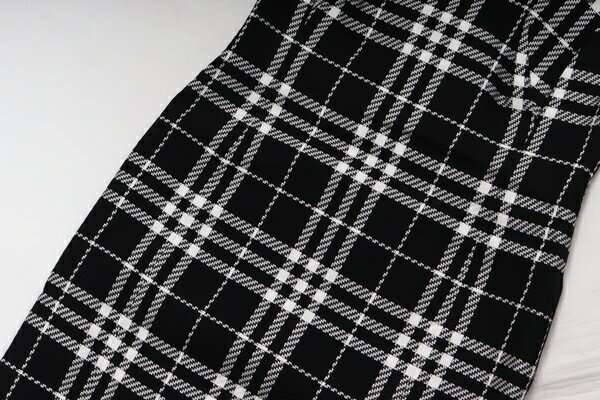 Burberry チェックジャガードノースリーブドレスワンピース Londonバーバリーロンドン 36 ワンピース Lopa Dm Burberry 中古 ブラック 白 2点以上同時購入で送料無料 渋谷filt ブランド古着の買取販売 Londonバーバリーロンドン