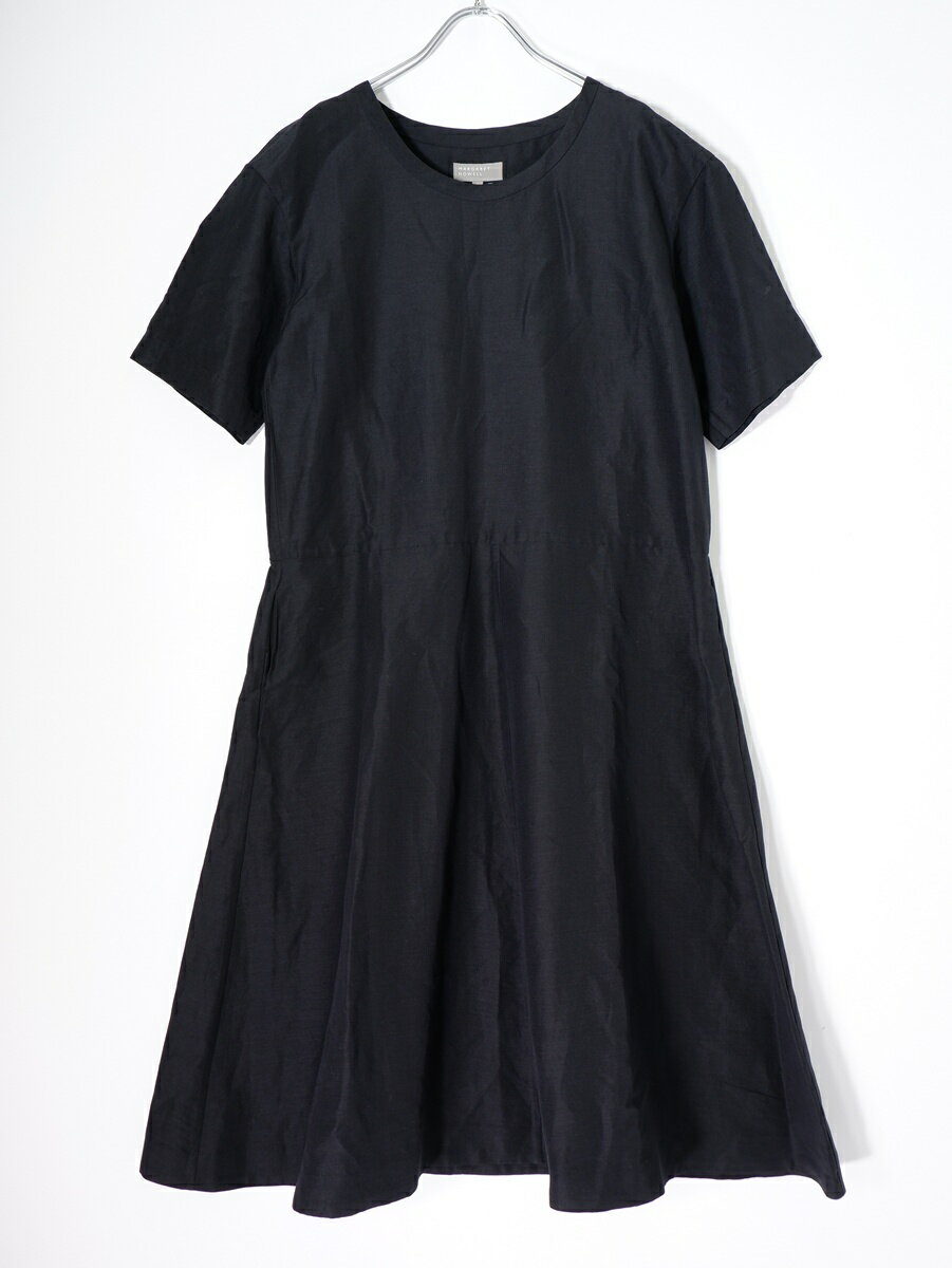MARGARET HOWELLマーガレットハウエル LINEN SILK DRESS リネンシルクドレス ワンピース
