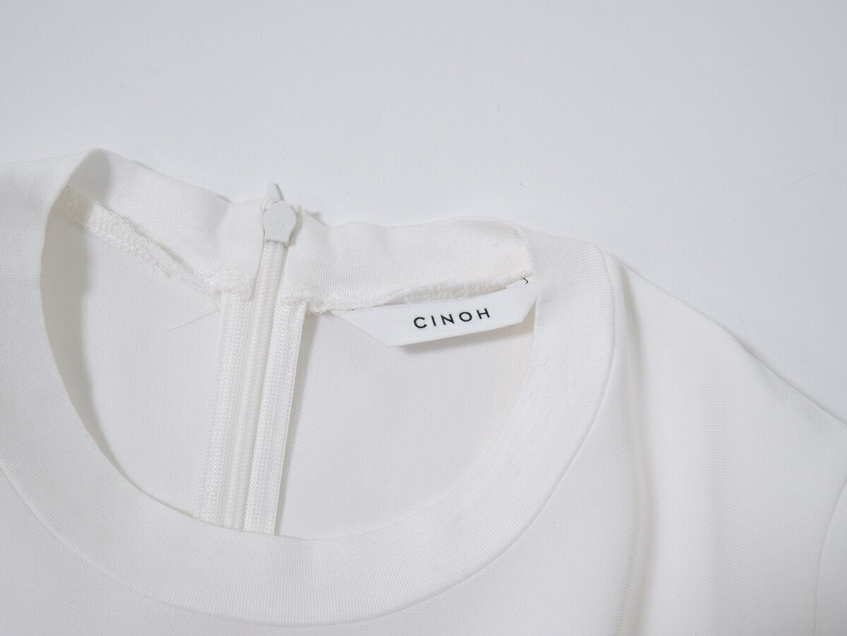 CINOHチノ ドゥーズィエムクラス別注2021SS WIDE SLEEVE ブラウス【LTSA80058】【ホワイト】【フリー】【中古】【沖縄.離島以外 送料無料】【DM251118 】