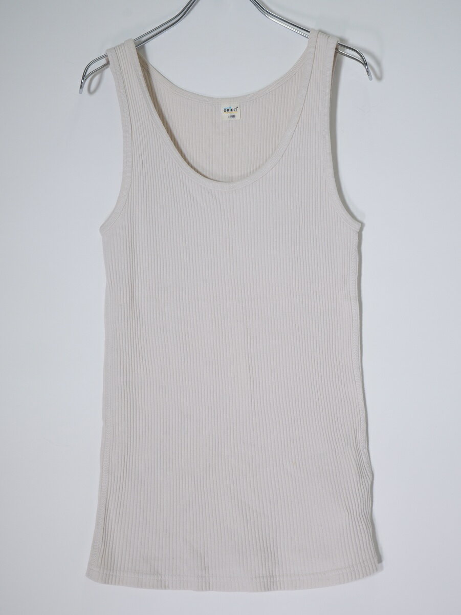 乐天商城 - GOOD GRIEF!グッドグリーフ L'Appartementアパルトモン購入RIB TANK TOPリブタンクトップ【LTSA82258】【オフホワイト】【フリー】【中古】【沖縄.離島以外 送料無料】【DM260609】