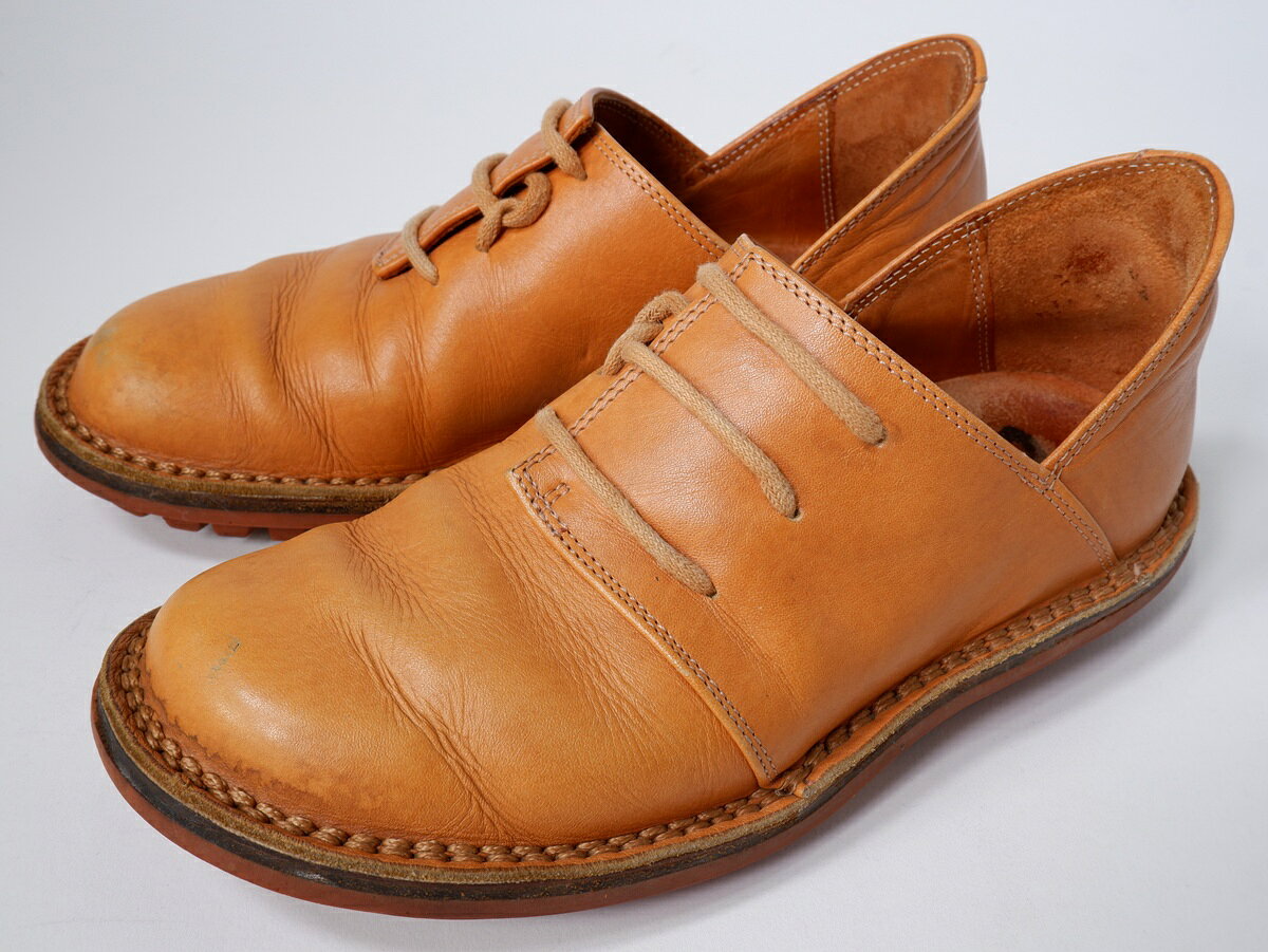 trippenトリッペン HAFERLハーフェル レザーシューズ【LFWA80959】【ブラウンベージュ系】【36(23～23.5cm)】【中古】【沖縄.離島以外 送料無料】【DM260217】