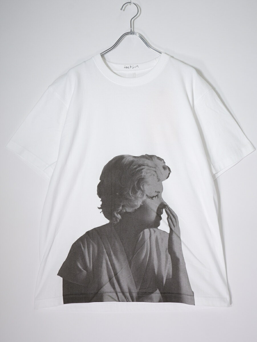 Rakuten - JACKSON MATISSEジャクソンマティス 2026SS Marilyn Monroe 2-Color PhotoマリリンモンローTシャツ新品【MTSA81959】【ホワイト|グレー】【L】【未使用】【沖縄.離島以外 送料無料】【DM260507】