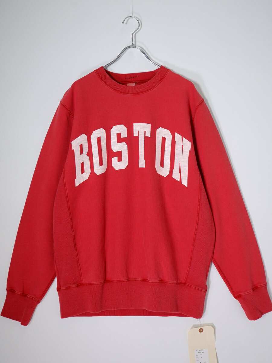 Rakuten - JACKSON MATISSEジャクソンマティス 2026SS BOSTON Sweatスウェット新品【MTSA81960】【レッド】【M】【未使用】【沖縄.離島以外 送料無料】【DM260507】