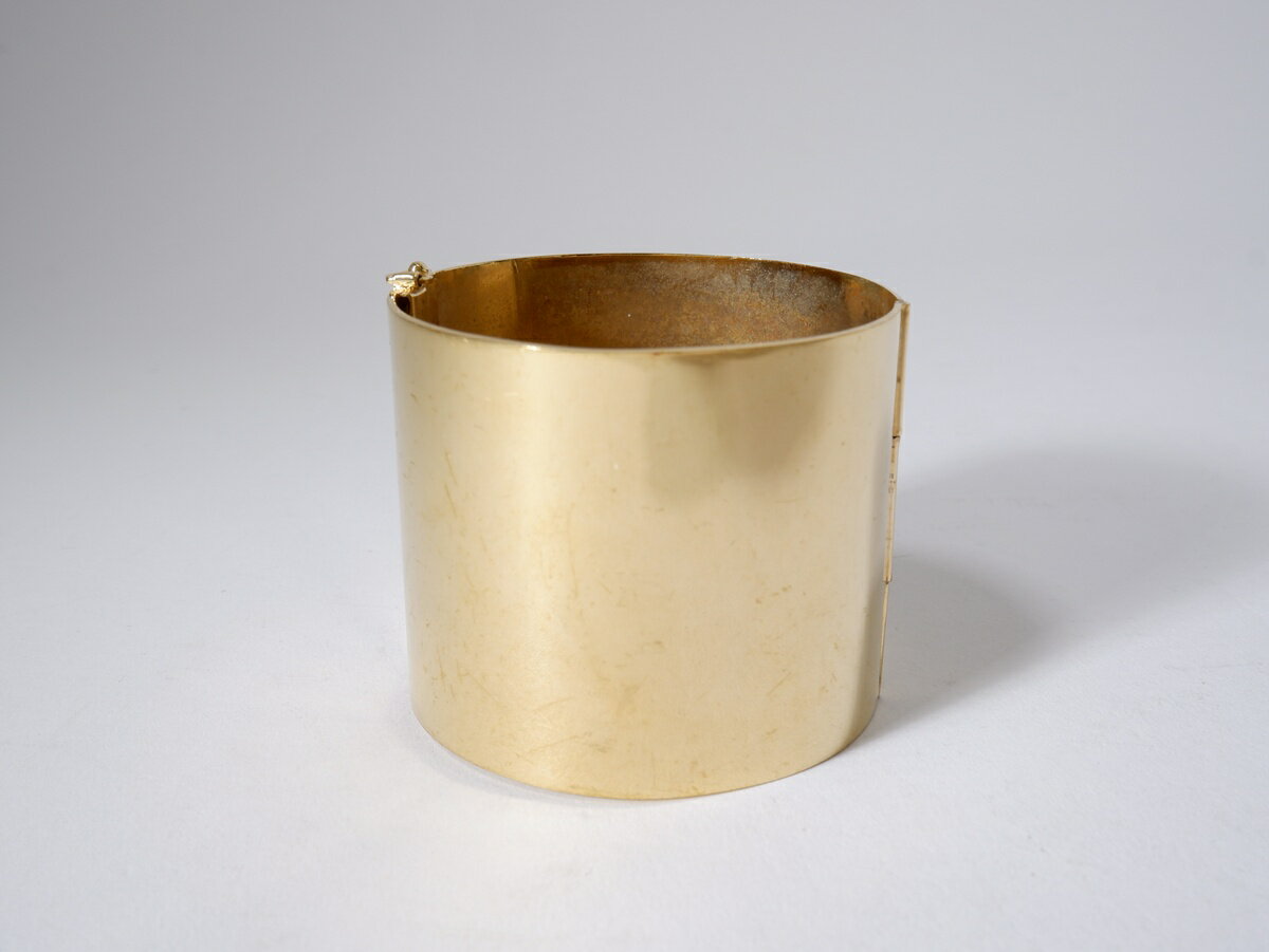 Rakuten - L'Appartementアパルトモン GOLD 太バングル ブレスレット【LACA80561】【ゴールド】【フリー】【中古】【沖縄.離島以外 送料無料】【DM260526】