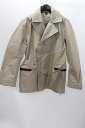 MACKINTOSH PHILOSOPHYマッキントッシュフィロソフィー britec防水ナイロンバイカーコート【MCTA60261】【ベージュ】【40】【中古】【沖縄.離島以外 送料無料】【DM200620】