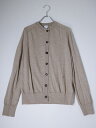 BOTTEGA VENETAボッテガヴェネタ 2024AW Cashmere Cardiganカシミヤ カーディガン(793130 V4B70)【LKNA78462】【ベージュ】【M】【中古】【沖縄.離島以外 送料無料】【DM250624】