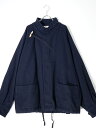 BARENA/バレナ journal standard luxe購入2022AW OVERSHIRT JACKETメルトン オーバーシャツジャケット【LJKA74163】【ネイビー】【50】【中古】【沖縄.離島以外 送料無料】【DM240130】
