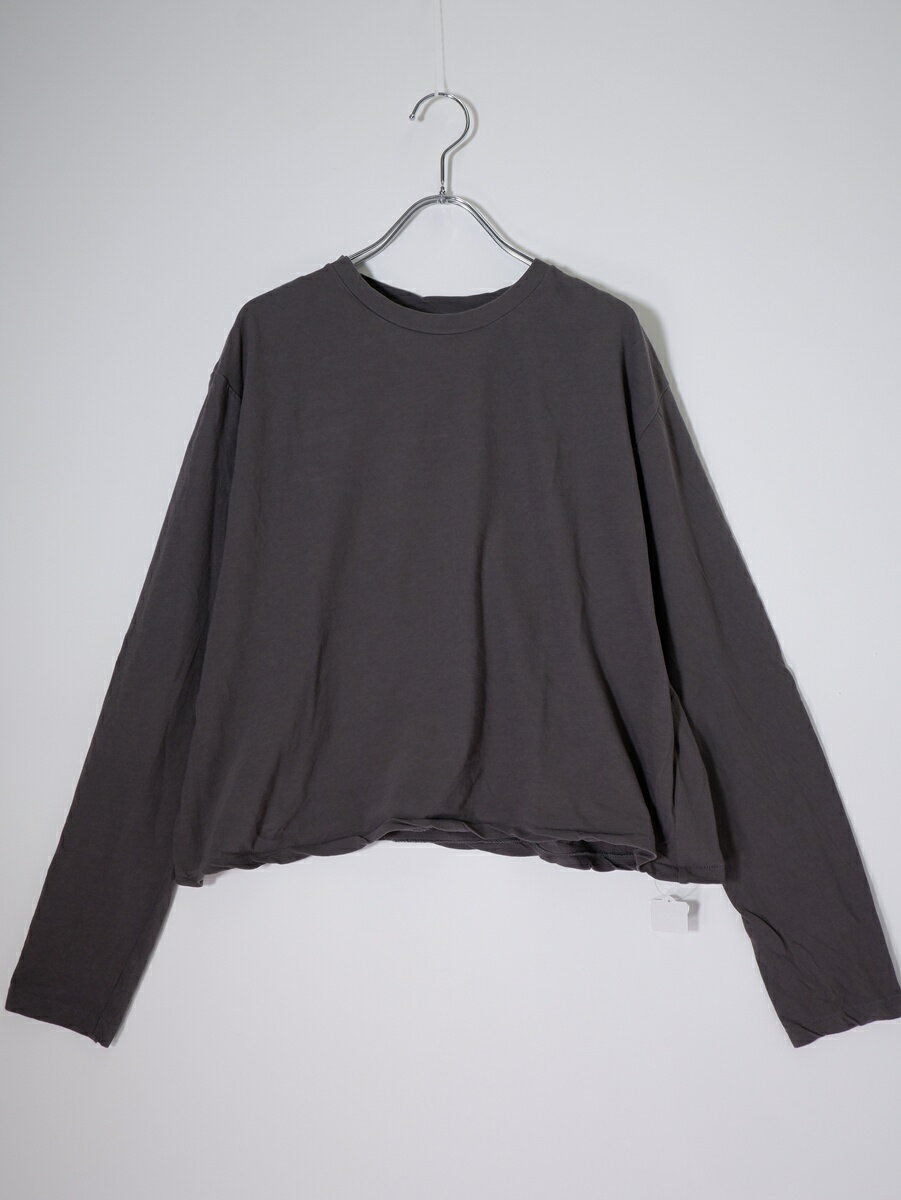 GREY CHORDグレイコード L'Appartementアパルトモン購入2024SS Longsleeve TeeロングスリーブTシャツ【LTSA81164】【STONE GREY】【1】【中古】【沖縄.離島以外 送料無料】【DM260310】
