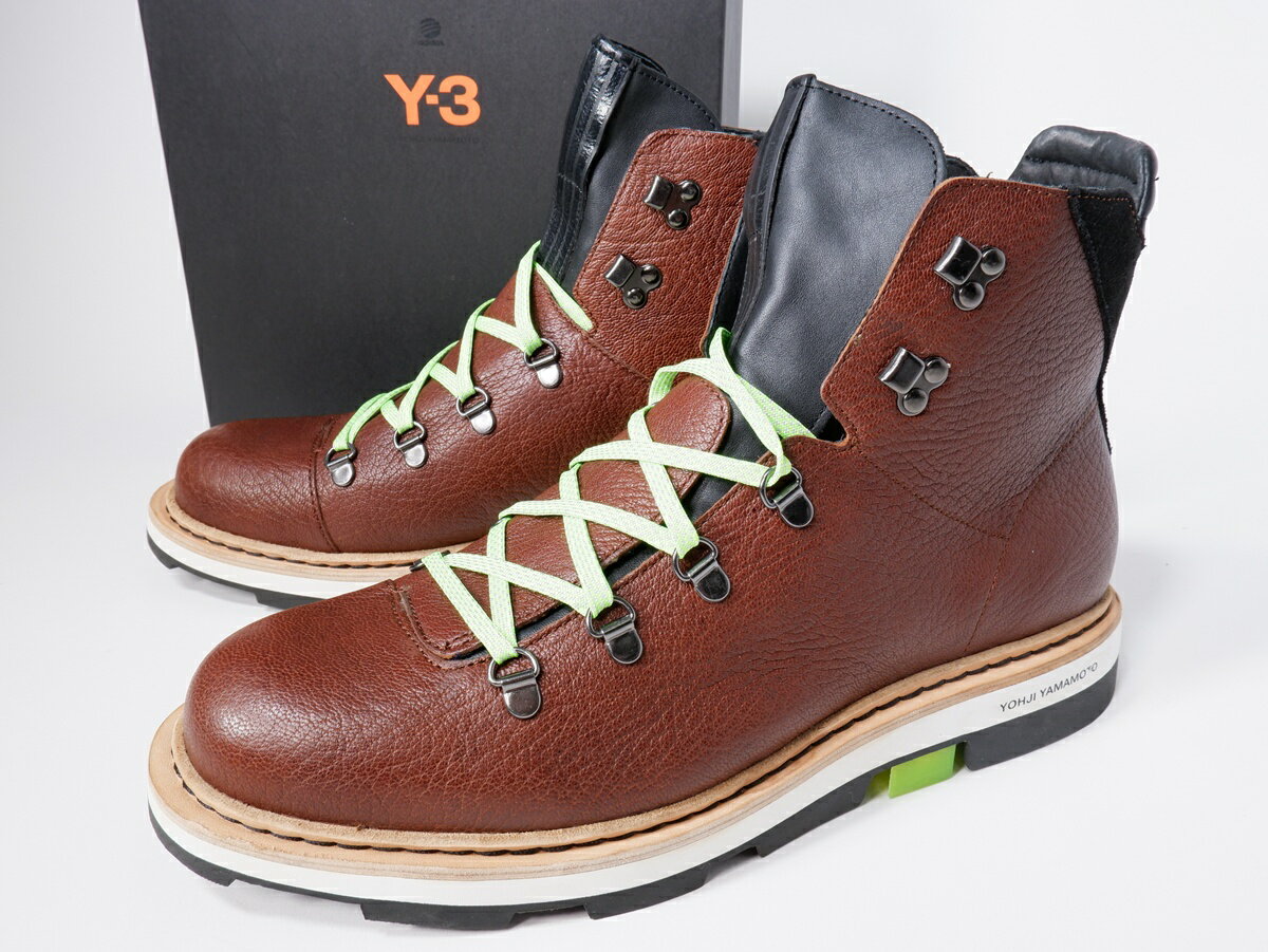 Y-3ワイスリー Y-3 YOHJI HIKE ブーツQ35285未使用品【MFWA80264】【ブラウン】【US11(29cm))】【未使..