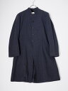 【楽天スーパーSALE期間中ポイント5倍!】ARTS&SCIENCEアーツアンドサイエンス スタンドカラーバックプリーツコットンコート ワンピース【LCTA78965】【ネイビー】【1】【中古】【沖縄.離島以外 送料無料】【DM250812 】