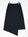 Drawer/ドゥロワー ジャージーストレッチ スリットラップスカート【LSKA74865】【ブラック】【1】【中古】【沖縄.離島以外 送料無料】【DM240501】