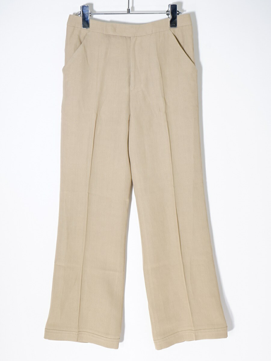 ゴールデングースGOLDEN GOOSE L'Appartementアパルトモン購入2019SS PANTSパンツ(レーヨンリネン)【LPTA68768】【ベージュ】【36】【中古】【沖縄.離島以外 送料無料】【DM220711】