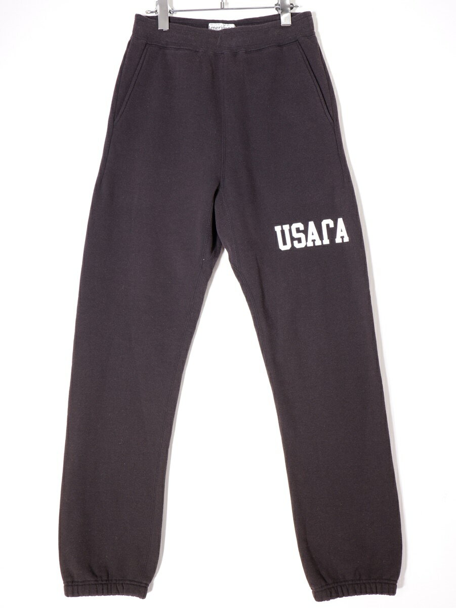 ジャクソンマティスJACKSON MATISSE 2022AW ×アメリカーナAMERICANA USAJAスウェットパンツ新品【MPTA70268】【ブラック】【M】【未使用】【2点以上同時購入で送料無料】【DM221216】
