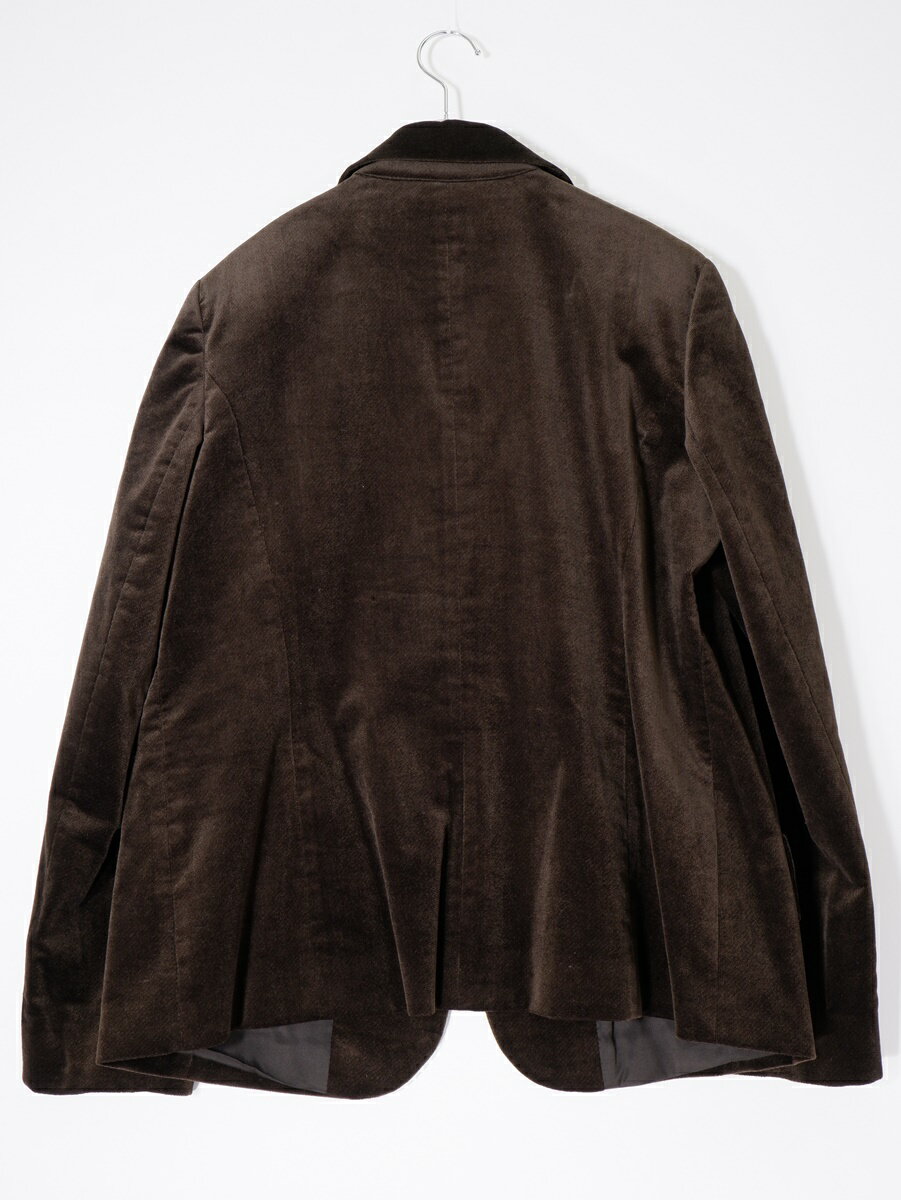 MARINA RINALDIマリナリナルディ 大きいサイズ MARINA SPORT ベロアジャケット【LJKA77969】【ブラウン】【21】【中古】【沖縄.離島以外 送料無料】【DM250422】