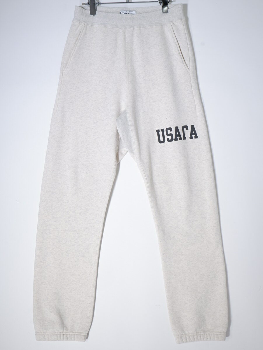 ジャクソンマティスJACKSON MATISSE 2022AW ×アメリカーナAMERICANA USAJAスウェットパンツ新品【MPTA70269】【オートミール】【M】【未使用】【2点以上同時購入で送料無料】【DM221216】