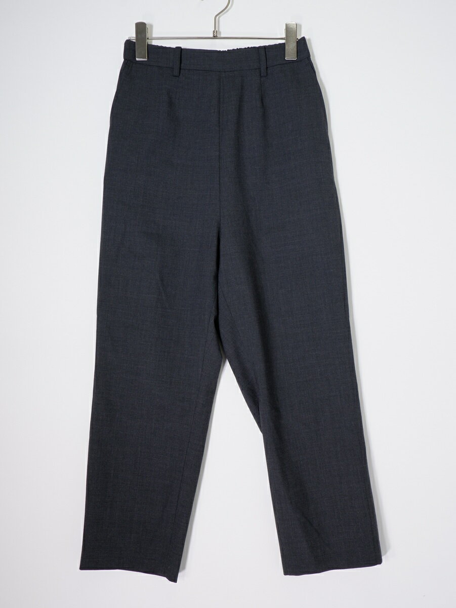 Rakuten - 【楽天スーパーSALE期間中ポイント5倍!】Lisiere L'Appartementリジエール アパルトモン 2024SS Relax Pants リラックスイージースラックスパンツ【LPTA81470】【グレー】【36】【中古】【沖縄.離島以外 送料無料】【DM260414】