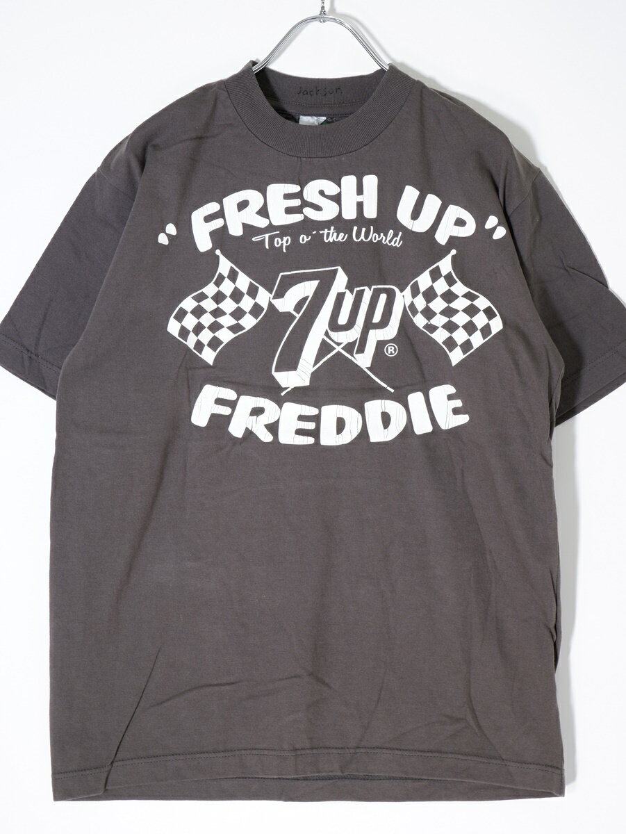 ジャクソンマティスJACKSON MATISSE 2021SS ×7up FRESH UP Tシャツ新品【MTSA67870】【ブラック(墨黒)】【S】【未使用】【沖縄.離島以外 送料無料】【DM220420】