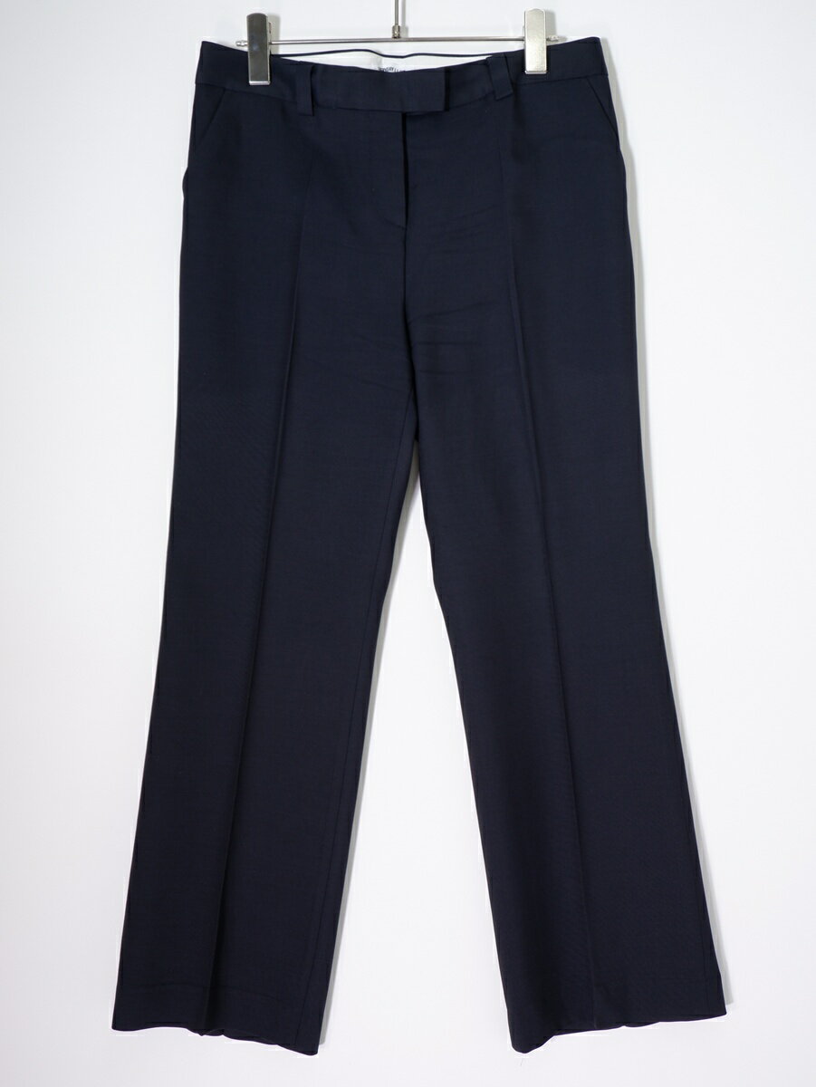 乐天商城 - Deuxieme Classeドゥーズィエムクラス EVERYDAY I LIKE スリムフレアパンツ【LPTA81772】【濃紺】【36】【中古】【沖縄.離島以外 送料無料】【DM260609】