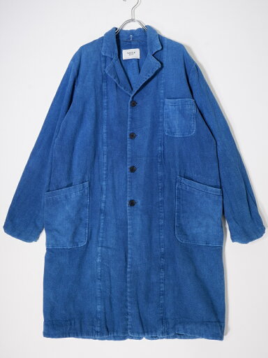 YAECA WRITE/ヤエカライト INDIGO SHOP COAT インディゴコットンショップコート【MCTA74972】【インディゴ】【S】【中古】【沖縄.離島以外 送料無料】【DM240514】 YAECA WRITE/ヤエカライト INDIGO SHOP COAT インディゴコットンショップコート【MCTA74972】【インディゴ】【S】【中古】【沖縄.離島以外 送料無料】【DM240514】