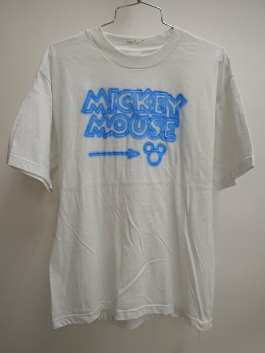 ジャクソンマティスJACKSON MATISSE 2020AW ×Disneyディズニー ミッキーマウスロゴ Tシャツ新品【MTSA6..