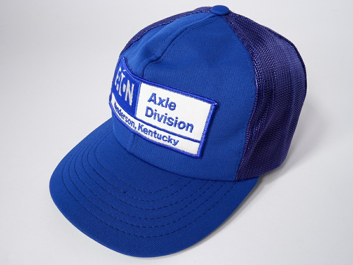 楽天市場】トラッカーキャップ キャップ（カラーブルー）の通販