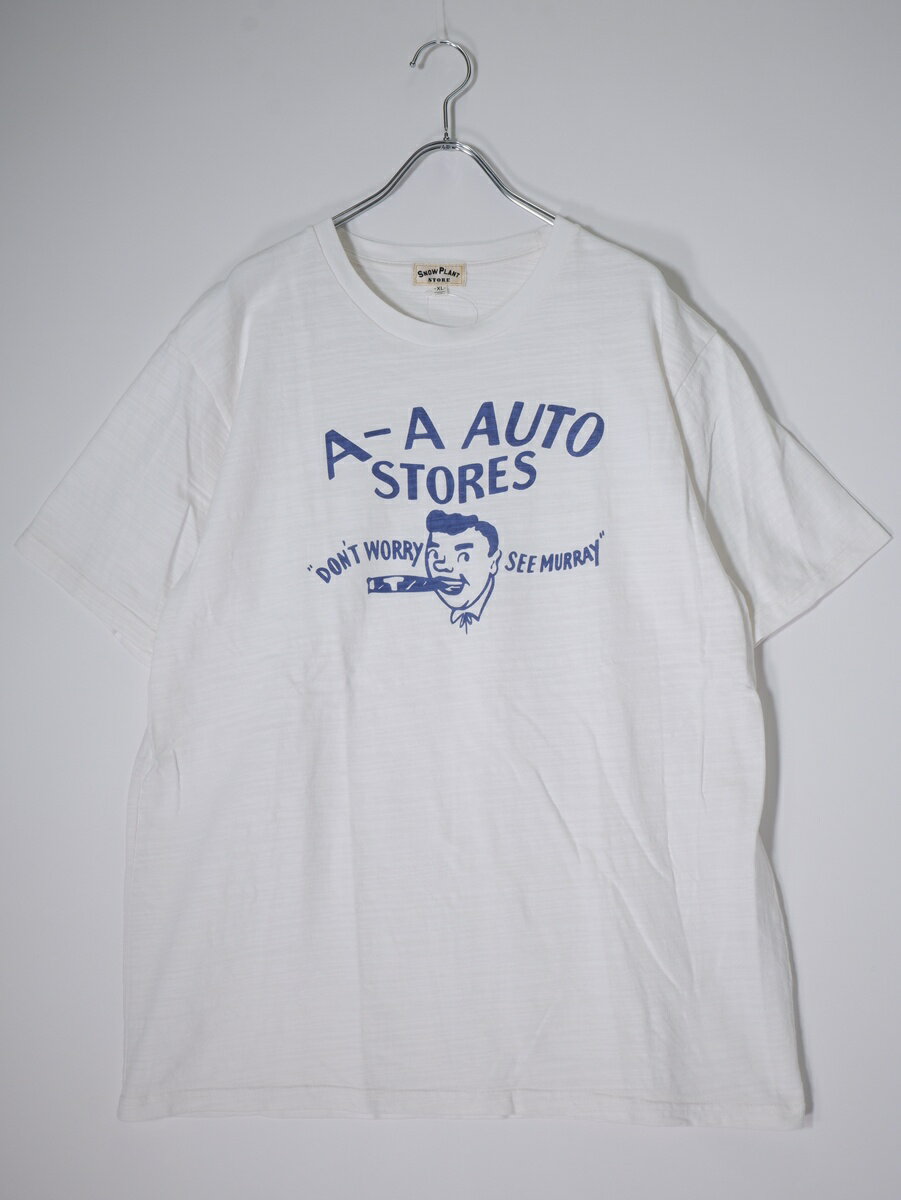 Rakuten - North No Nameノースノーネーム SNOW PLANT VINTAGE GRAPHIC TEE A-A AUTO STORES Tシャツ【MTSA80473】【ホワイト】【XL】【中古】【沖縄.離島以外 送料無料】【DM260217】