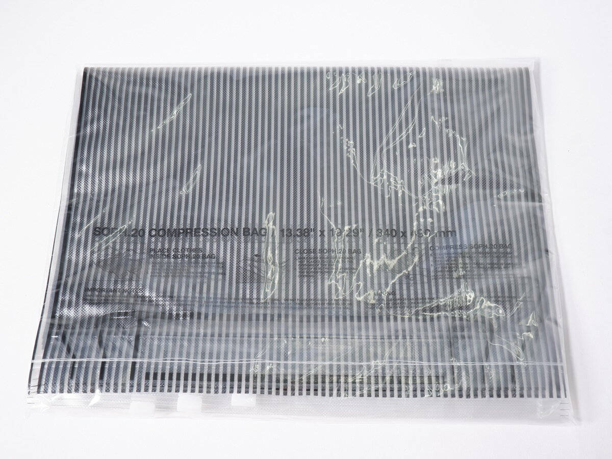 SOPHNET.ソフネット COMPRESSION BAG MEDIUM (SET OF 5) コンプレッションバッグM 5枚セット新品【MZCA73773】【ホワイト|ブラック】【M】【未使用】【沖縄.離島以外 送料無料】【DM240903】