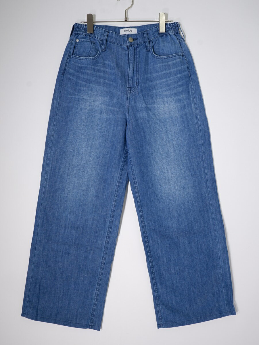 Healthy denimヘルシーデニム 2025SS Breezy Pink Pepper Easy デニム パンツ【LDNA78574】【Mid Used】【24】【中古】【沖縄.離島以外 送料無料】【DM250624】