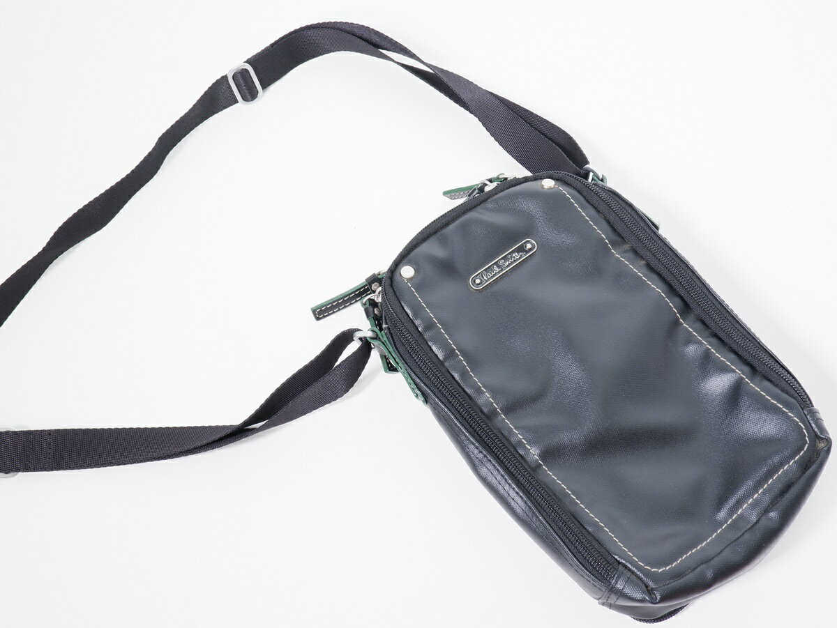 PAUL SMITHポールスミス ミニショルダーバッグ【MBGA64374】【ブラック】【-】【中古】【2点以上同時購入で送料無料】【DM210721】