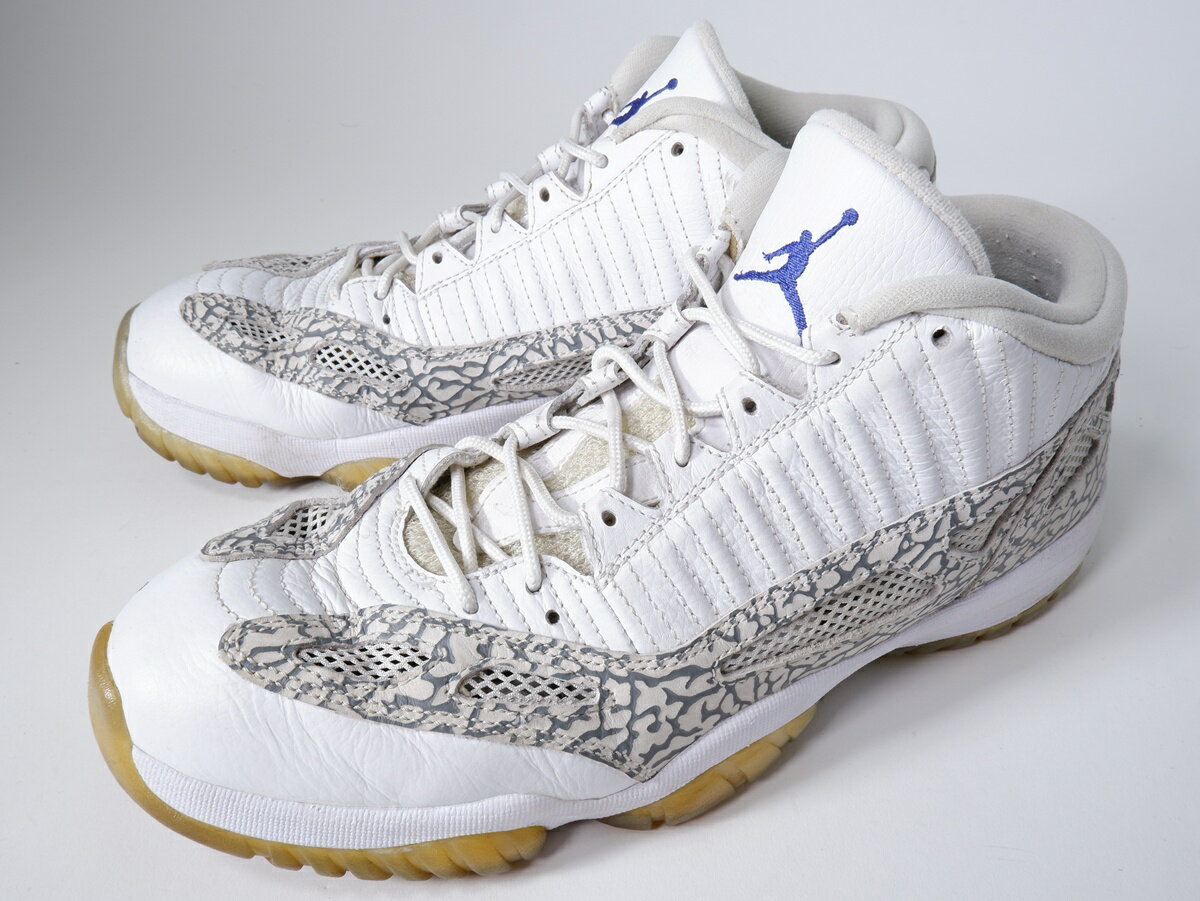 NIKEナイキ 2015年Air Jordan 11 Retro Low IE Cobaltエアジョーダン11レトロロー コバルト306008-102