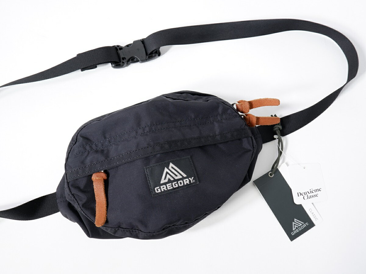 GREGORY/グレゴリー Deuxieme Classeドゥーズィエムクラス購入2019SS BODY BAGボディバッグ【LBGA73876】【ブラック】【-】【中古】【沖縄.離島以外 送料無料】【DM240314】