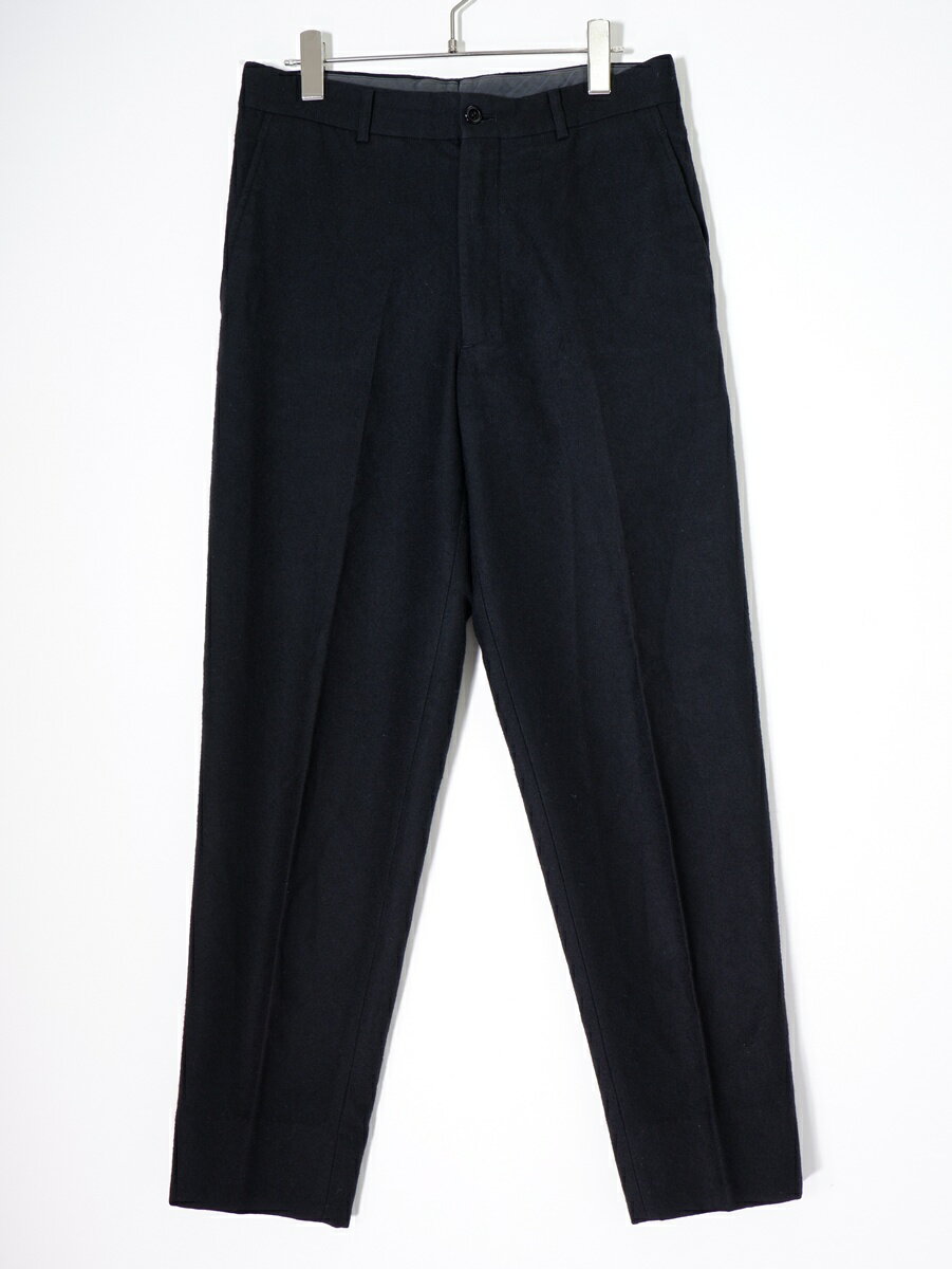 Rakuten - COMME des GARONS HOMME PLUSコムデギャルソン オム プリュス 2003AWカーブ期 ウールテーパードパンツ【MPTA82376】【ブラック】【S】【中古】【沖縄.離島以外 送料無料】【DM260609】