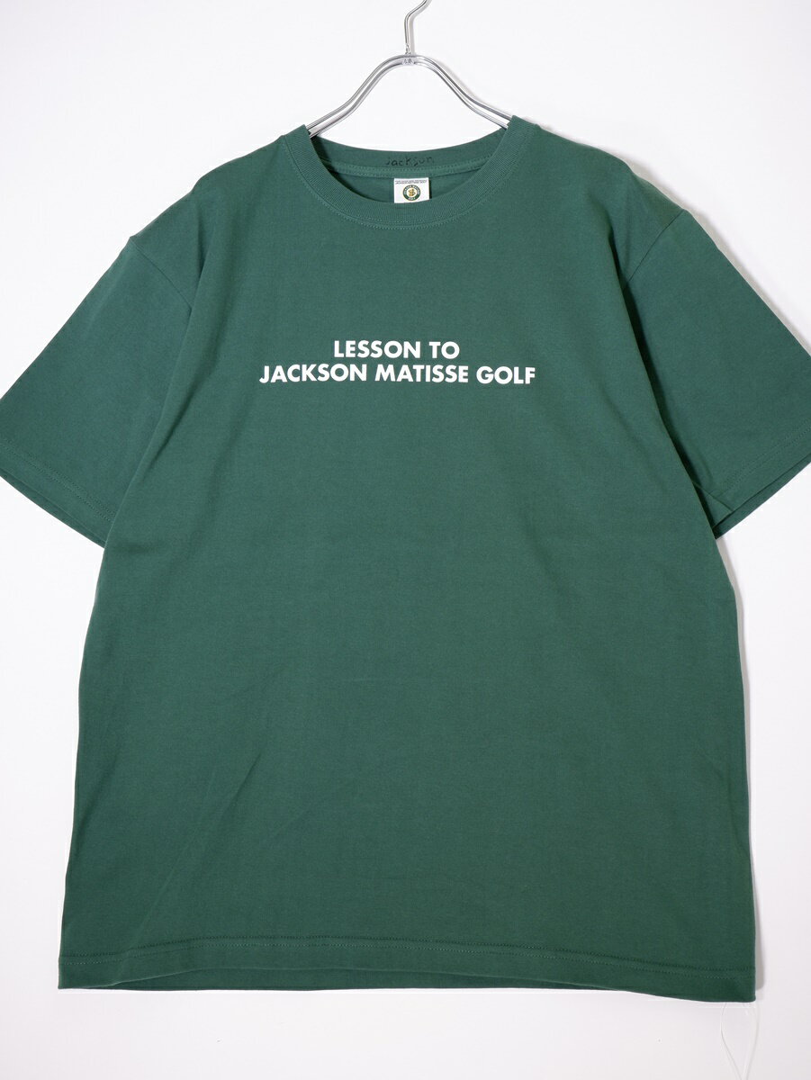 Rakuten - JACKSON MATISSE/ジャクソンマティス 2024SS LESSON TO JMG Tee Tシャツ新品【MTSA75276】【グリーン】【L】【未使用】【沖縄.離島以外 送料無料】【DM240605】