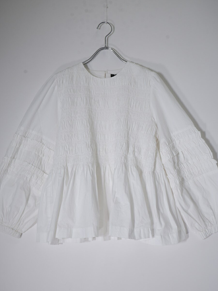 ne Quittez pasヌキテパ 2025SS TOMORROWLANDトゥモローランド別注BLACK FINE POPLIN シャツ【LTSA78577】【ホワイト】【フリー】【中古】【沖縄.離島以外 送料無料】【DM250624】