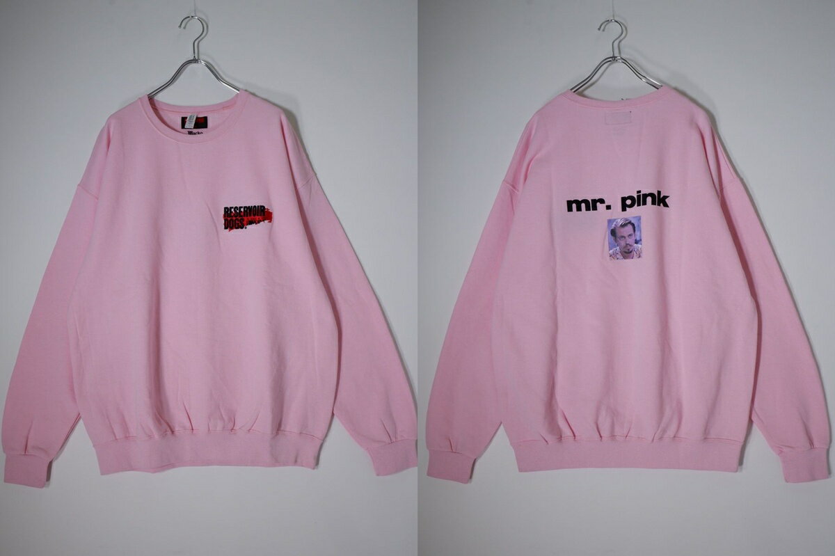 【楽天スーパーSALE期間中ポイント5倍!】WACKOMARIAワコマリア 2024AW RESERVOIR DOGS / CREW NECK SWEAT SHIRT (TYPE-4)スウェット【MTSA80977】【ピンク】【XL】【中古】【沖縄.離島以外 送料無料】【DM260217】